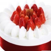 雅敏蛋糕展示：韩式蛋糕鲜莓吟血